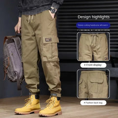 Casual Pants Korean Version Y2K Trendy Workwear Pants American Retro