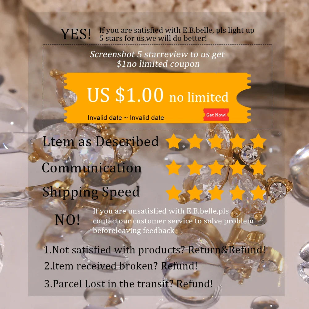 E.B.belle 18k Gold Plated Rectangle Shape 12 Constellation Pendant Necklace Stainless Steel Waterproof Fashion Women's Jewelry