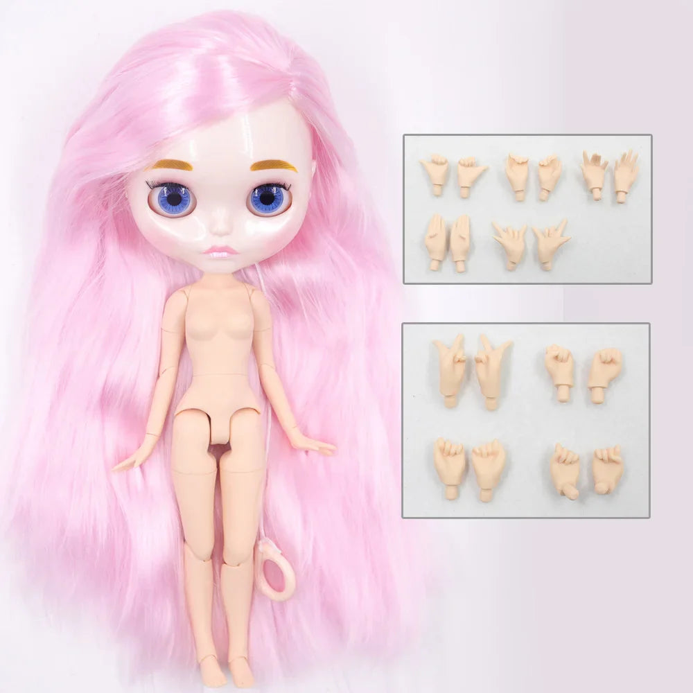 ICY DBS blyth doll 1/6 bjd toy joint body white skin 30cm on sale special price toy gift anime doll