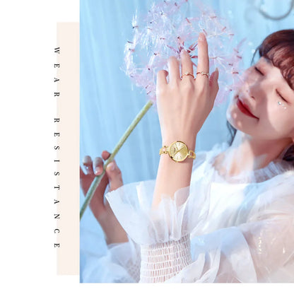 Curren 9092 Luxury 30mm Gold Watch For Woman Diamond Ladies Quartz Watch Waterproof Stainless Steel Women часы женские наручные