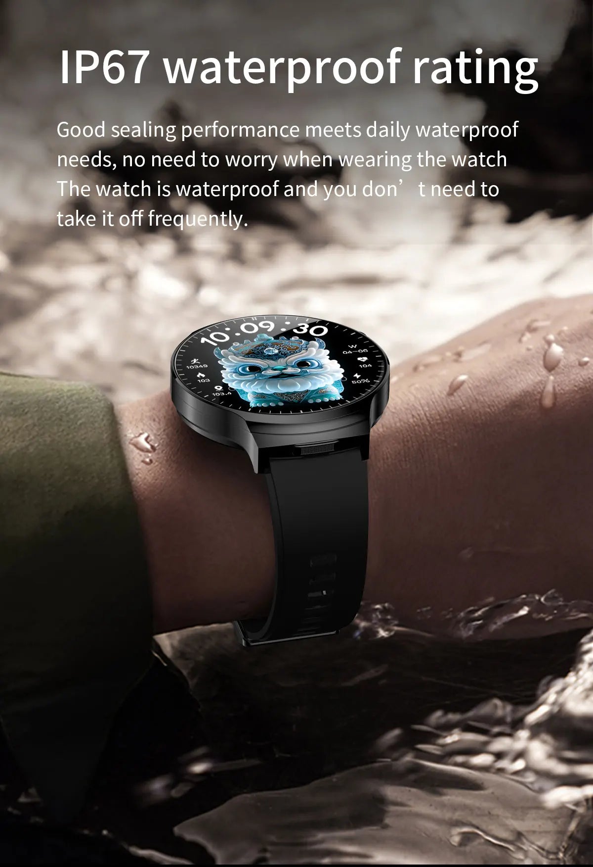 LIGE 2025 New TWS 2-In-1 Headset Smart Watch 1.85" Bluetooth Call Men Earphone Smartwatch Heart Rate Health Monitor Music Watch