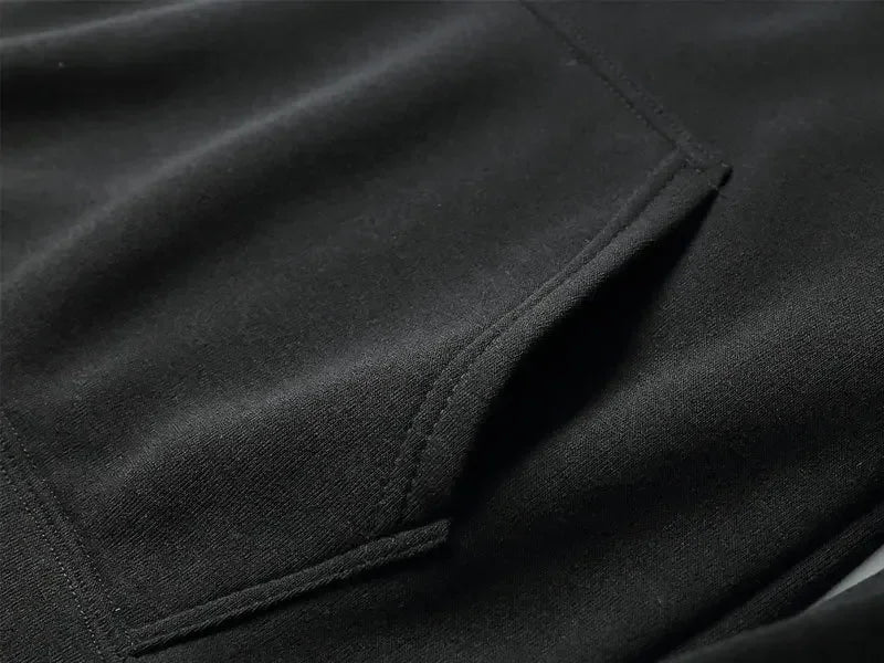 Gran oferta de primavera de la temporada, Sudadera con capucha forrada de lana, conjunto informal, sudadera superior de manga la