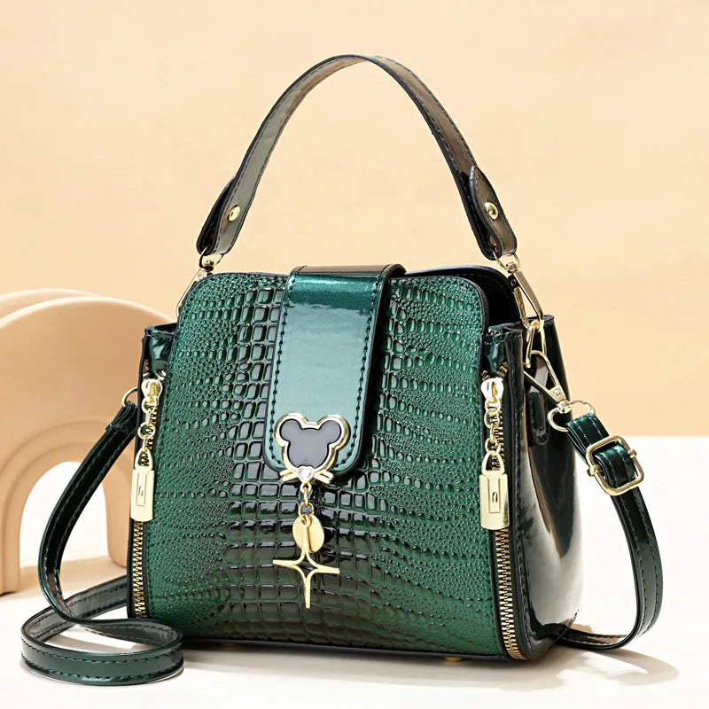 Lady Shopping Bag Casual Fashion Handbag Shoulder Messenger Bag