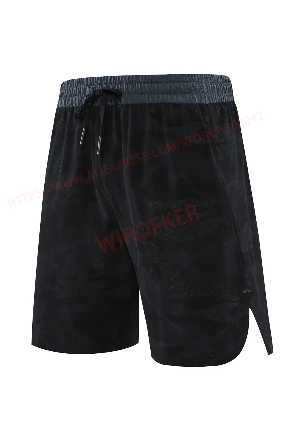 Men Fitness Shorts Quick Dry Sport Shirts Casual Beach Brand Short Camouflage
