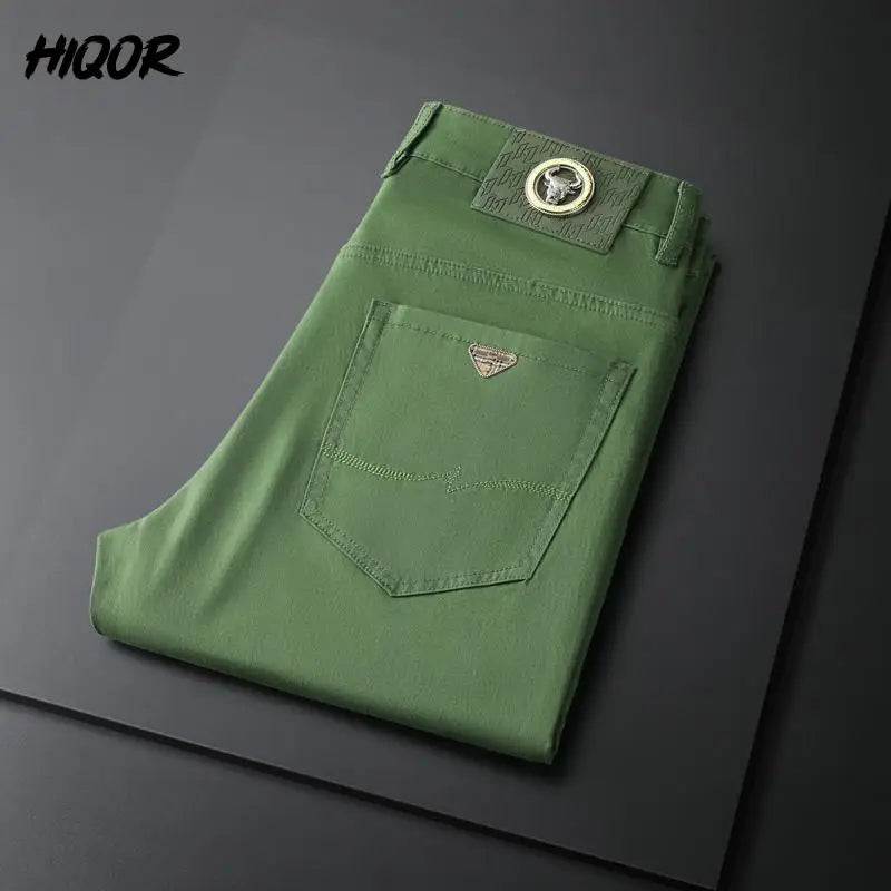 Men Spring Autumn Casual Long Trousers Male Suit Pants