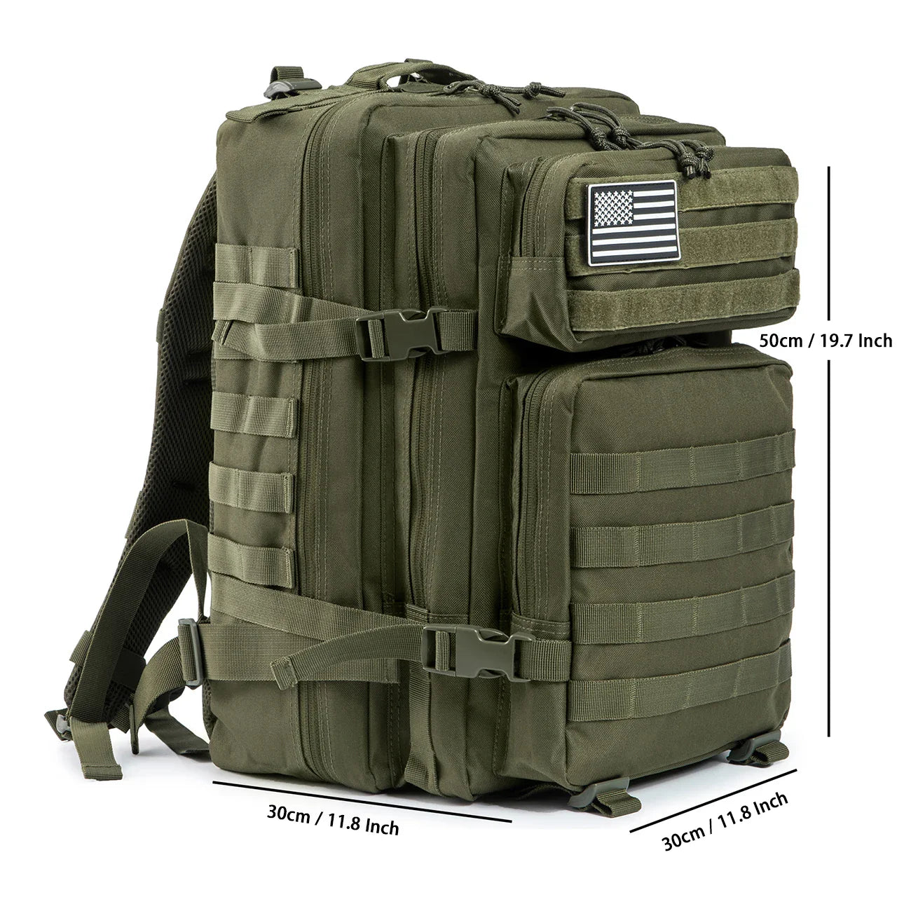 45L Tactical Backpack Large Capacity Outdoor Rucksack 3 Day Fitness Hiking Bag Hiking Camping Gear Backpacks