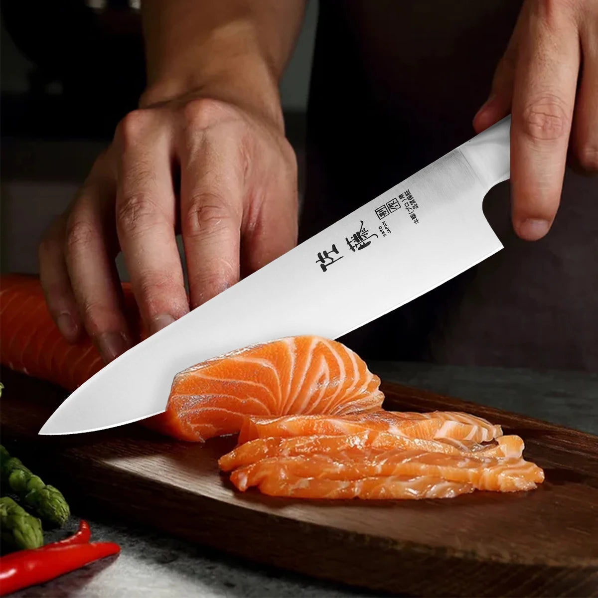 Japanese Kitchen Knife Set Fish Fillet Stainless Steel Meat Cleaver Chef Knife Sushi Knife