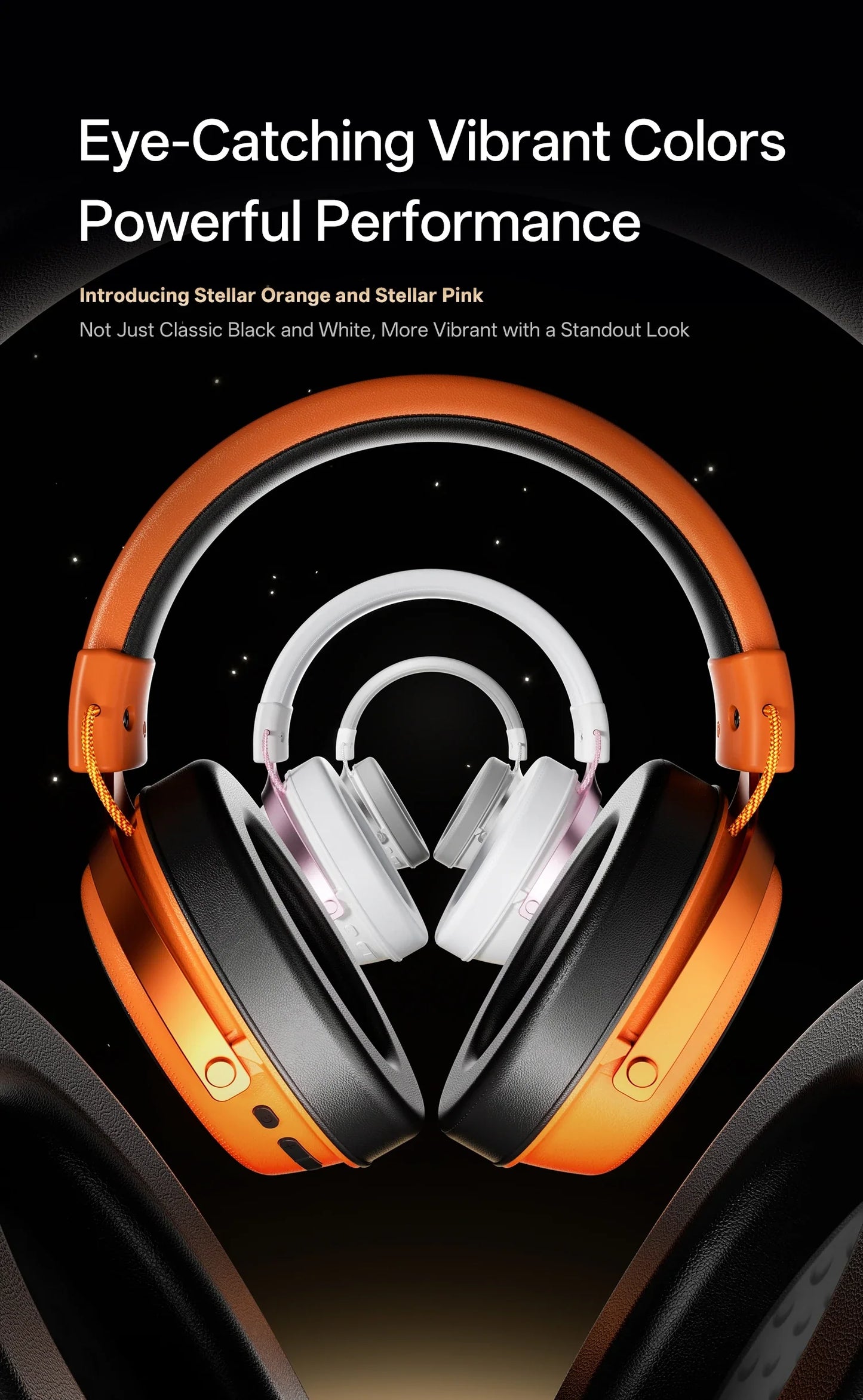ATK M1 Game Headset Three Mode Wireless Headworn PS5  PC Gaming Headset Microphone Virtual 7.1 Surround Noise Reduction Headset