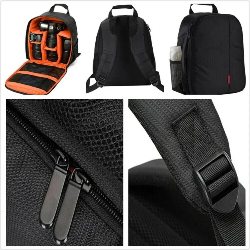 Outdoor Wear-resisting DSLR Digital Camera Video Backpack Waterproof Multi-functional Breathable Photograph Camera Bags Box Bags