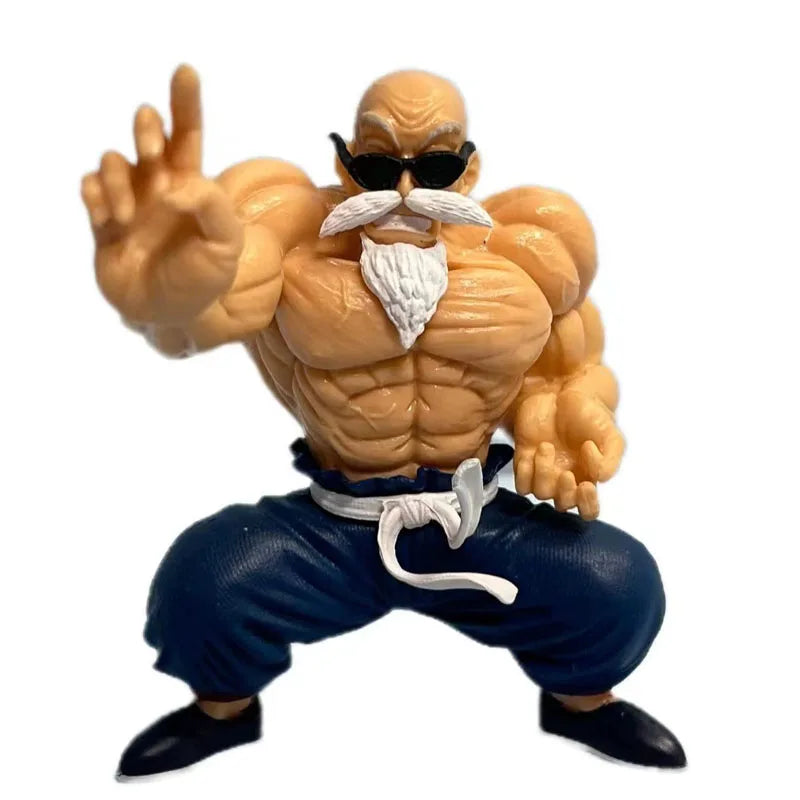 Anime Dragon Ball figure GK Muscle Master Roshi Goku Kame Sennin Figurine PVC Action Figure Model Children Dolls Gift Toys