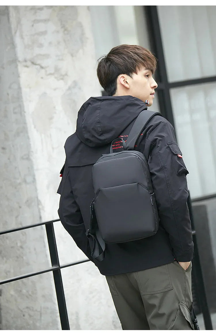 Mini Canvas Men's Backpack Fashion Black Rucksack School Bag for Man Small Japanese Male Bagpack Travel Waterproof Backpacks