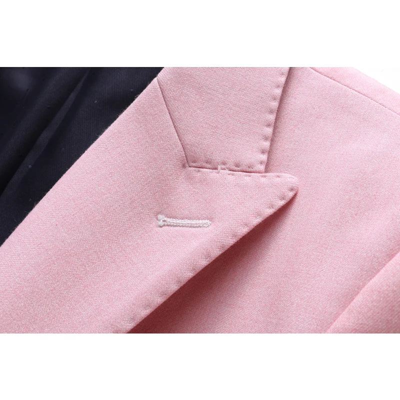 Tuxedo for Mens: Boutique Fashion Solid Color Mens Casual Business Suit Groom