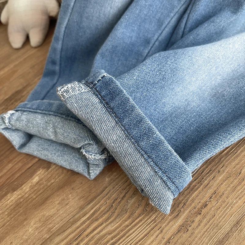 New Children Spring Autumn Fashion Boys Clothes Suit Long Sleeved Cotton Shirt Jeans 2Pc/Sets Toddler Kids Casual Baby Outfits