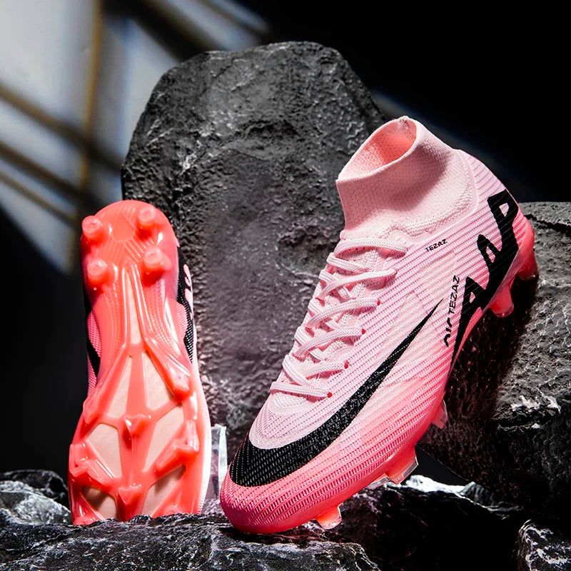 Men Soccer Shoes Society Cleats Original Professional Indoor Football Field Boots