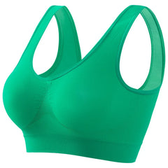 Women Seamless Bras Push Up Sports Top Female Breathable Brassiere