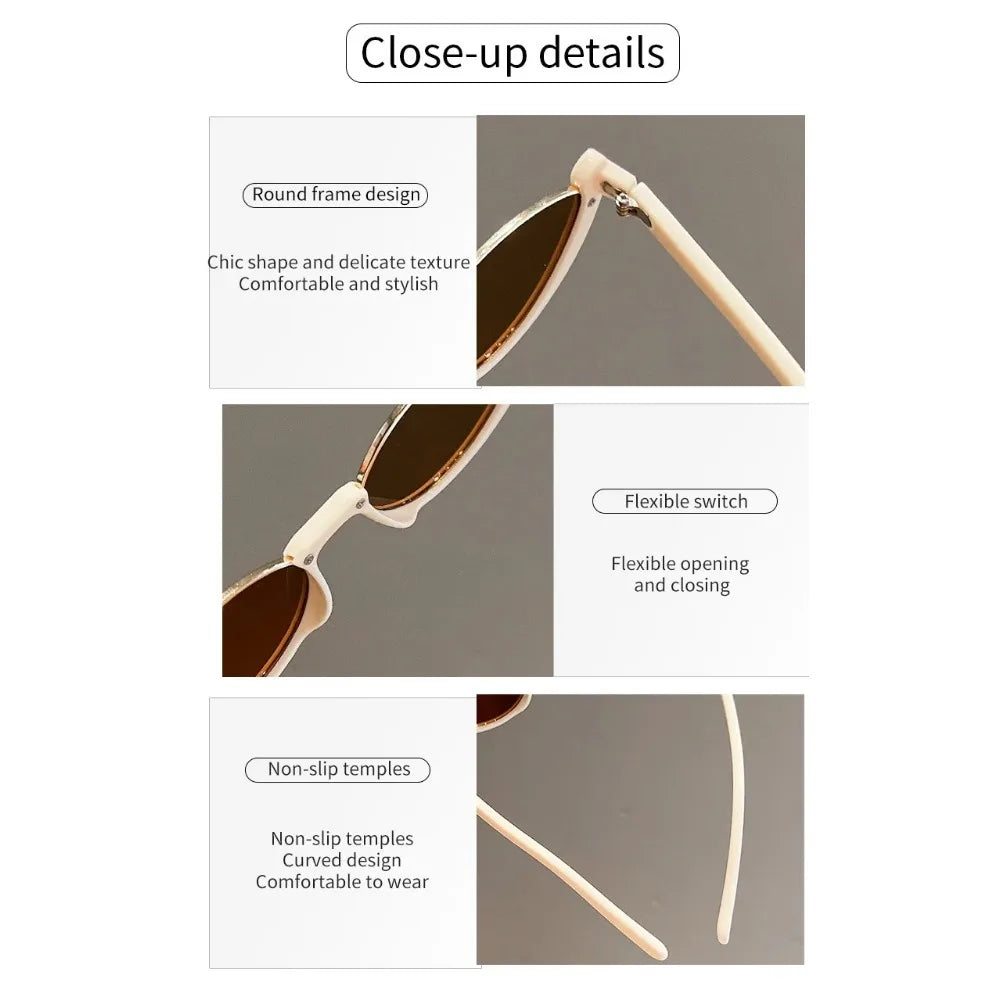 Half frame cat eye sunglasses fashion style colorful women's sunglasses Uv400 cat glasses