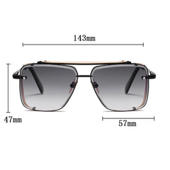 Sunglasses For Men Vintage Punk Sunglasses Women Trendy Square