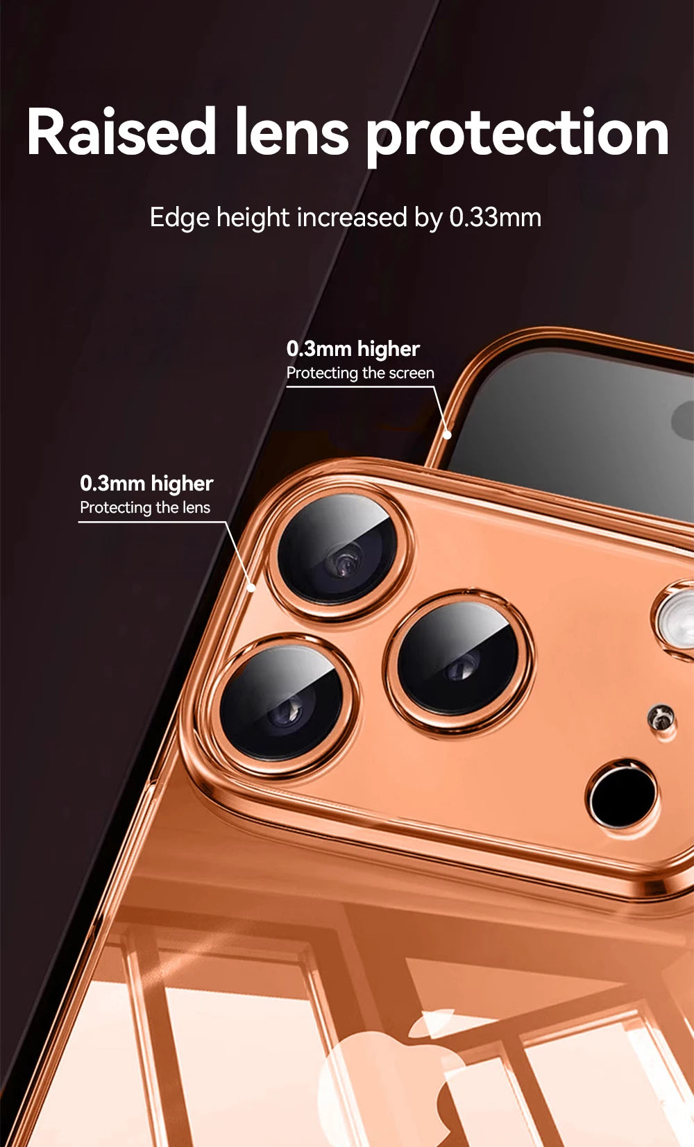 Joyroom Clear Case For iPhone 17 Pro Max Anti-drop Transparent Cover Non-yellowing Shockproof Ultra Slim Cover Screen Protection