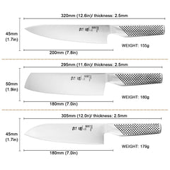 Japanese Kitchen Knife Set Fish Fillet Stainless Steel Meat Cleaver Chef Knife Sushi Knife