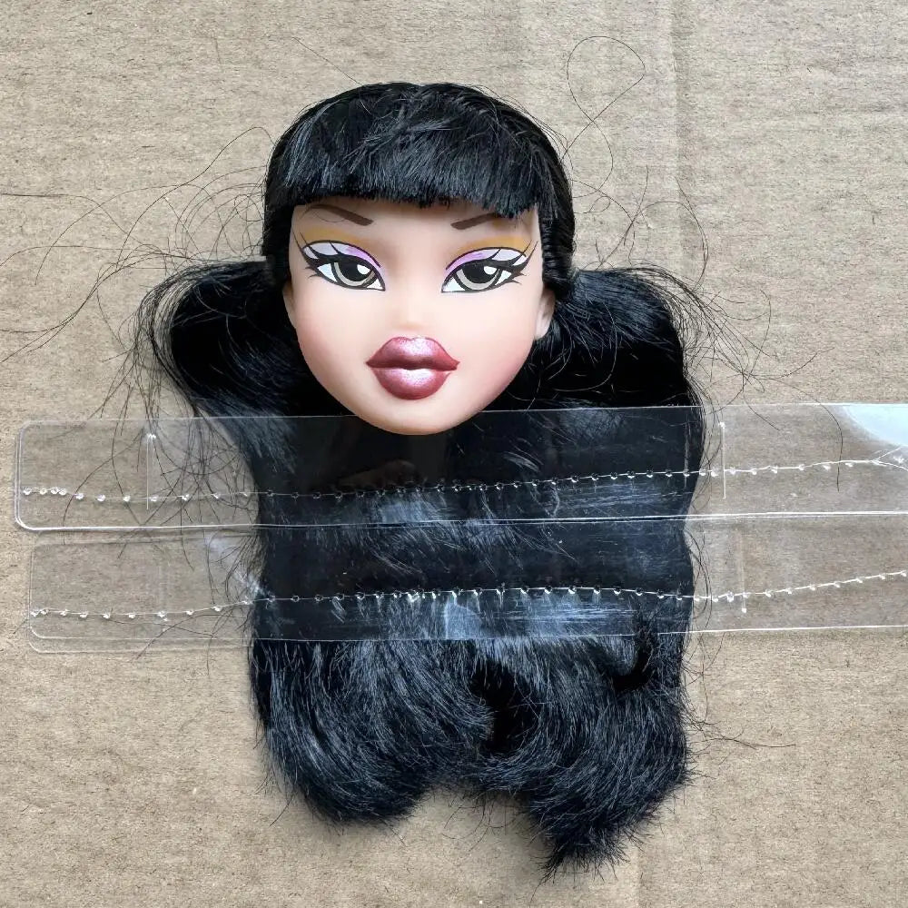 2001 Version Original Brazz Doll Multi-Joints Movable Vintage Rare Face Doll Heads Doll Shoes DIY Toys Accessories