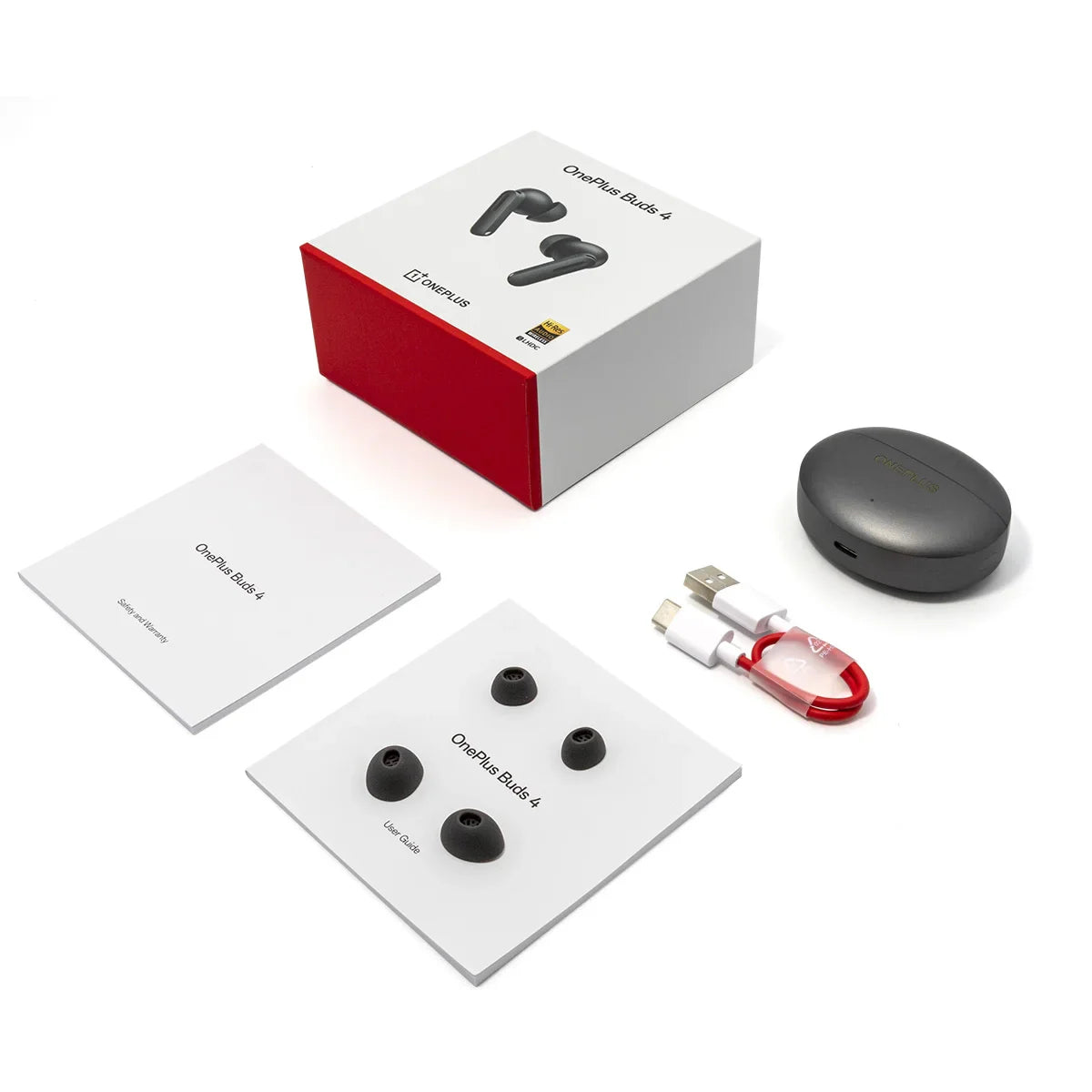 Global Version OnePlus Buds 4 True Wireless AI Call Noise cancelling Earphones 55dB Long Range IP55 Waterproof Portable Earbuds
