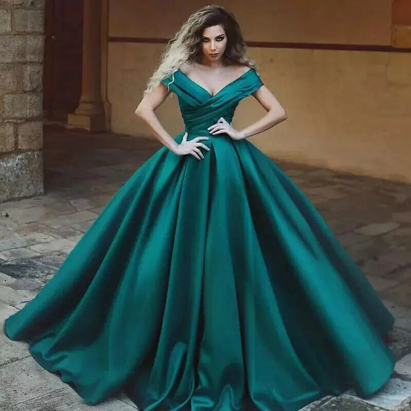 Evening wear Dresses: Bridesmaid Maxi Dress Elegant Long Prom Evening Guest