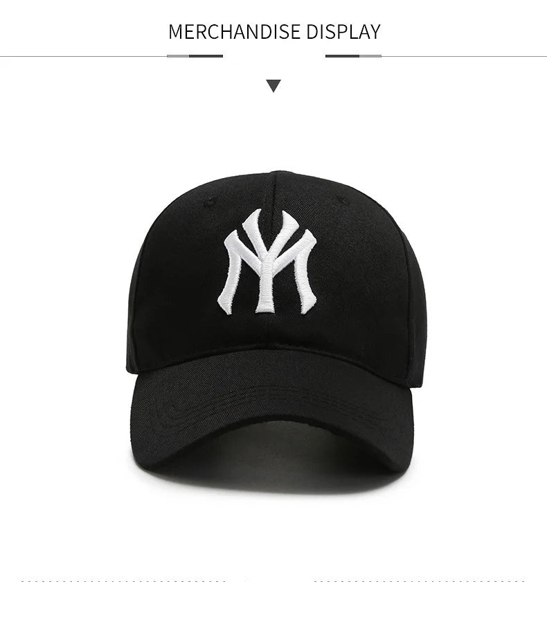 Fashion letter embroidery men women baseball cap duck tongue cap women men