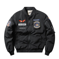 Men Pilot Jackets - Bomber Coat  - Air Force Flight Jacket - Aviator nation Jacket