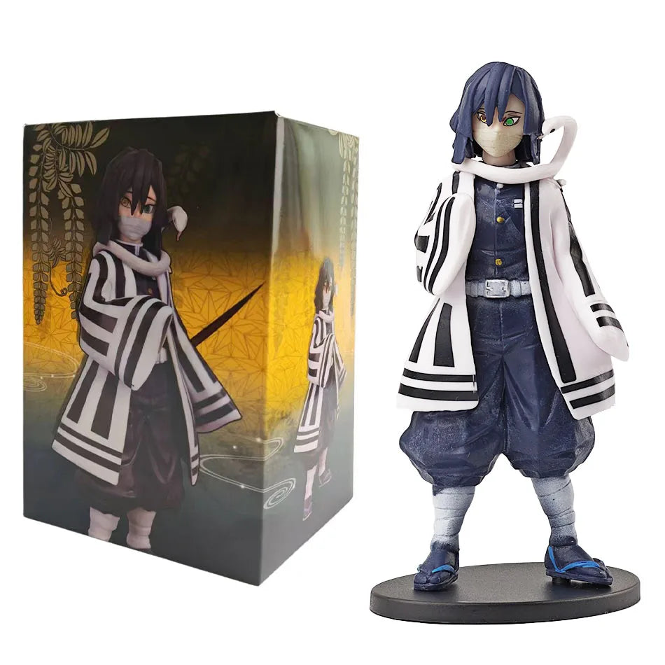 16cm Anime Demon Slayer Kimetsu no Yaiba Figure Kamado Tanjirou Action Figure Agatsuma Zenitsu Nezuko Warrior PVC Doll Model Toy