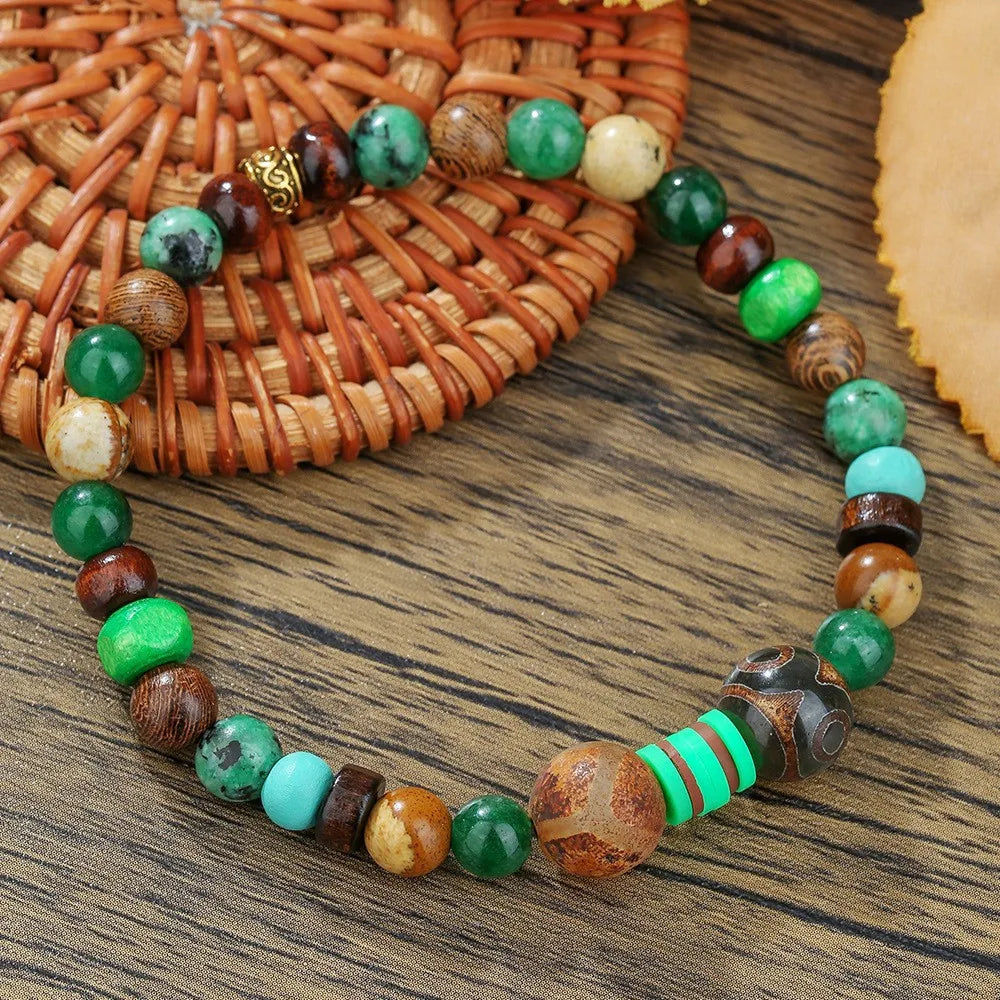 New In Hand-Made Murano Thousand Flower Glass Bead Bracelet Fashion Beaded Diy Personality Crystal Bracelet Women Jewelry