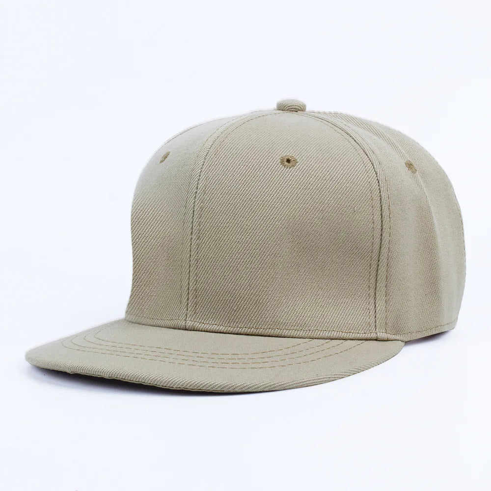 Unisex Cap Acrylic Plain Snapback Hat Adult Hip Hop Baseball Caps for Men
