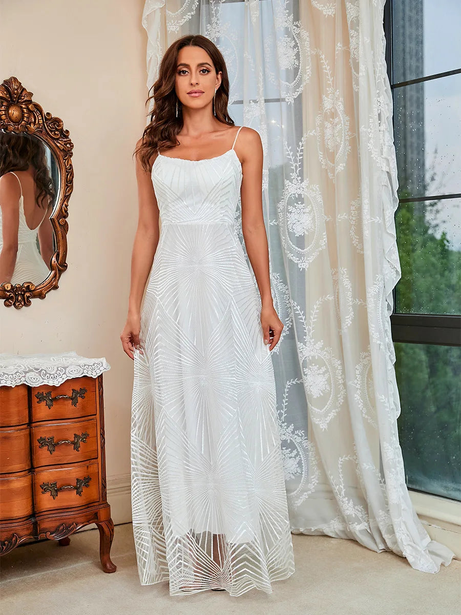 Evening wear Dresses: Sleeveless Chiffon of Formal Evening Prom Dress Women