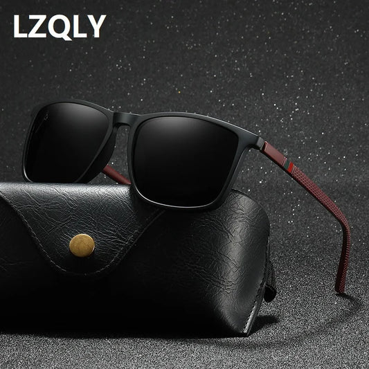 Luxury Square Vintage Polarized Sunglasses For Men Women Fashion Travel Driving  Sun Glasses Male TR90 Eyewear UV400