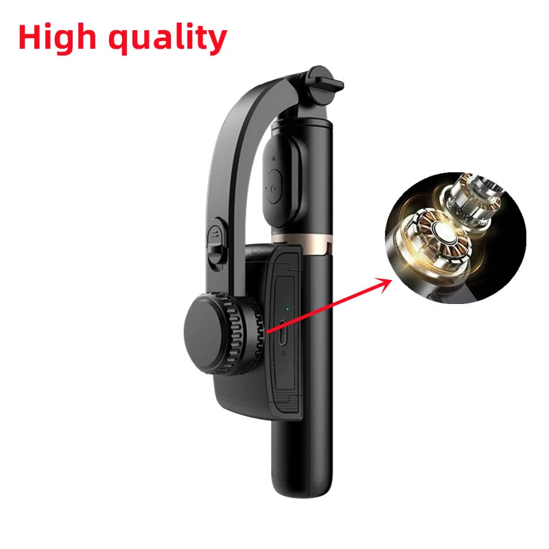 Mobile Video stabilizer Bluetooth selfie stick tripod Gimbal Stabilizer