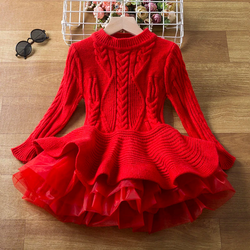 Girls Princess Party Dresses for 3-8 Yrs Kids Birthday Wedding Evening