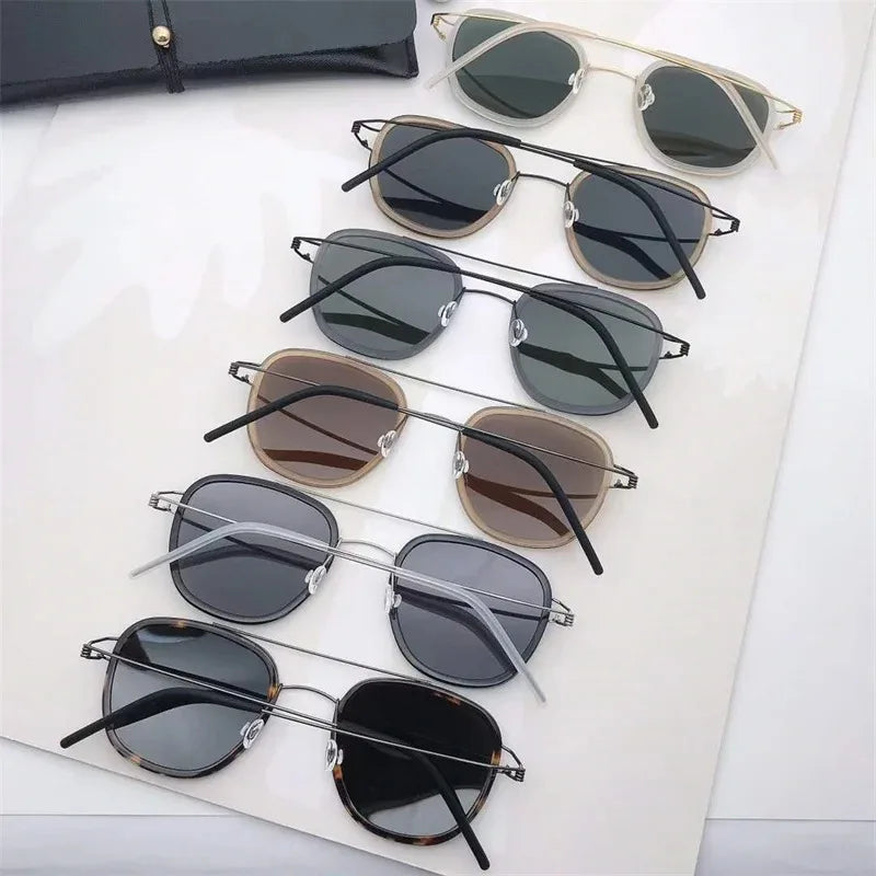 2025 Denmark Sunglasses For Women Gafas Men UV Protection Ultra-light Polarized Glasses 8205 Pilot  No Screw With Original Box