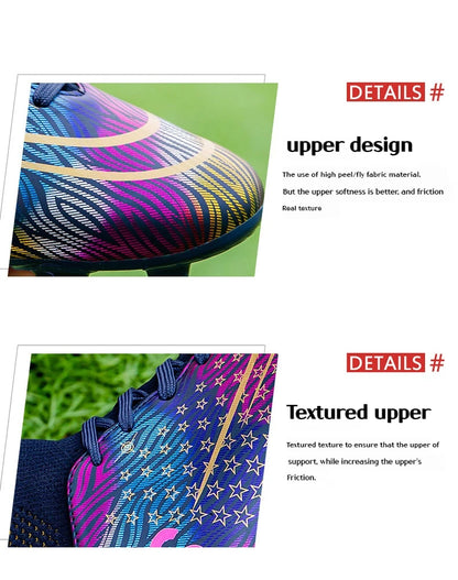 Football Boots Men Futsal Professional Unisex Anti-Slip Kids Soccer Shoes