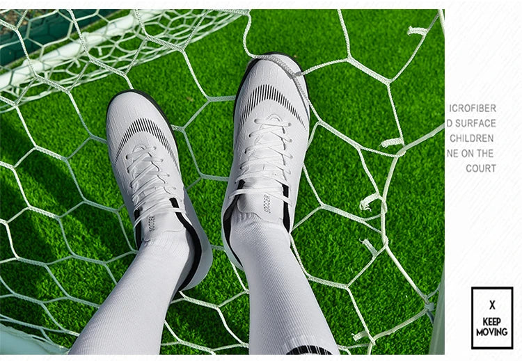 Soccer Shoes Society Grass Indoor Sports Fast Football Field Boots Futsal Non Slip