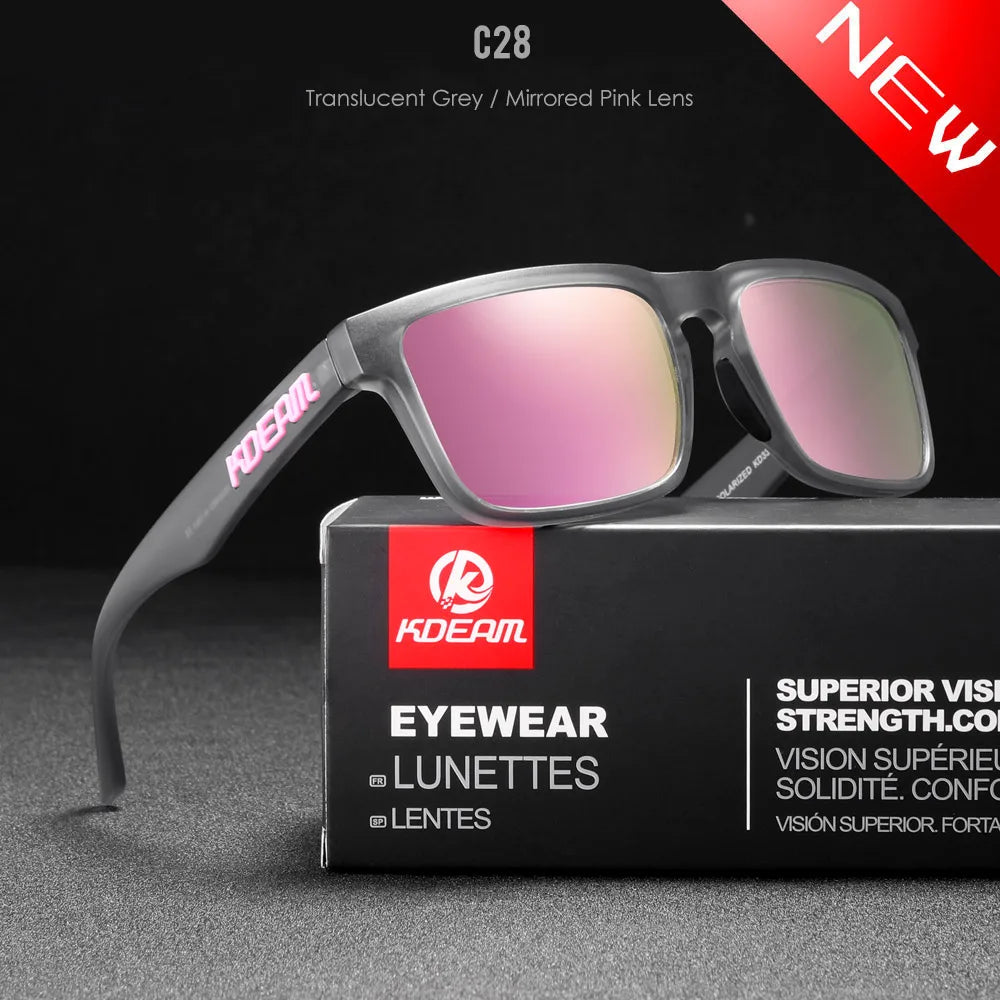 Sunglasses Outdoors Lifestyle Coating Sun Glasses New Matching Colors With Box