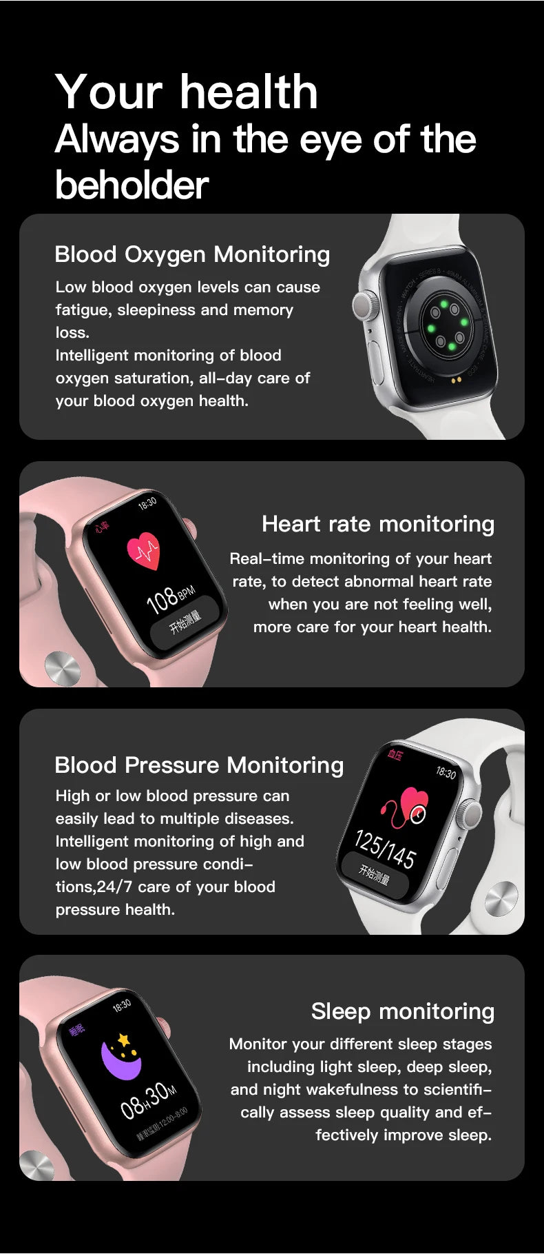 2025 Smart Watch For Apple NEW Series 10 BT Local Music 2.01” Heart Rate Menu Multi-motion Mode
