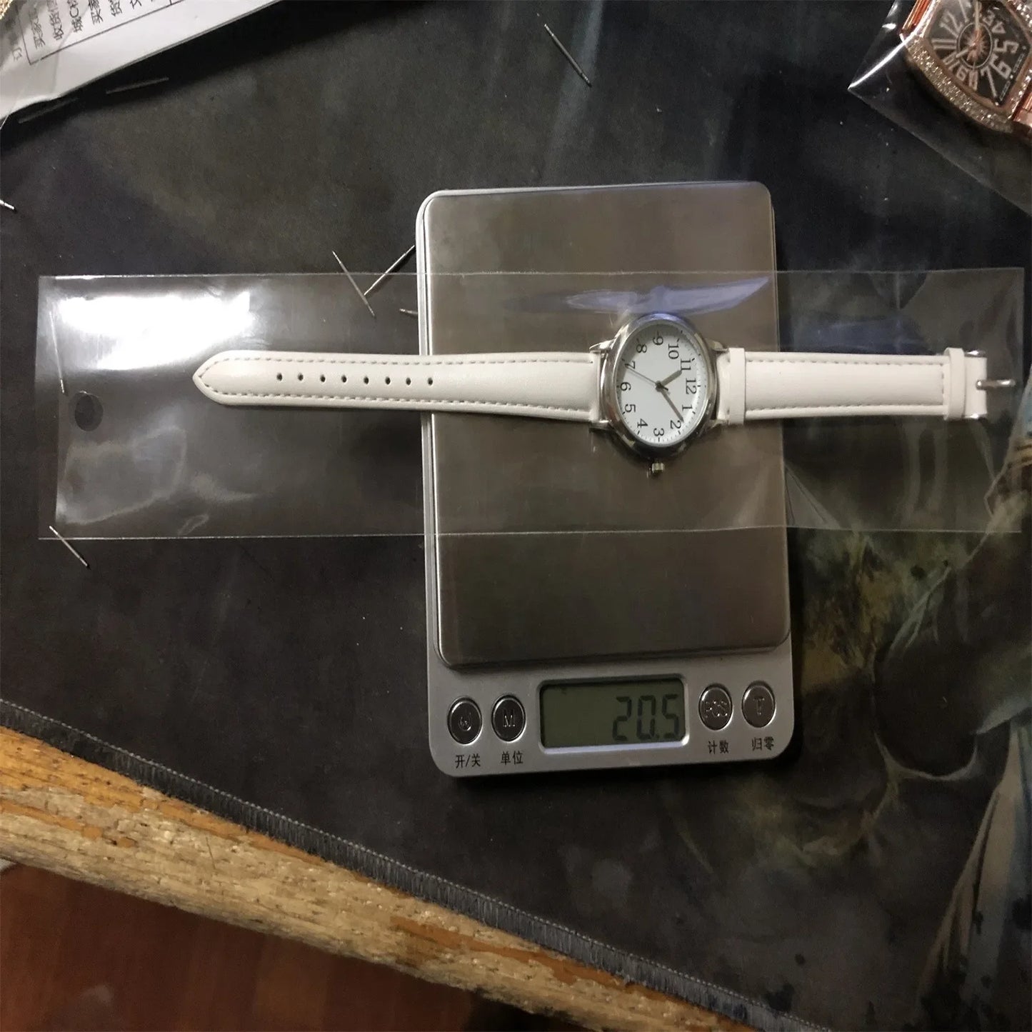 Japan Movement Women Quartz Fine Watch Easy To Read Arabic Numerals Simple-Dial