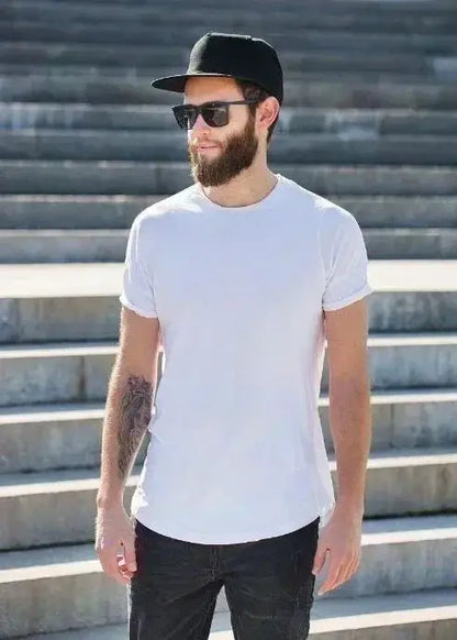 Men's T-shirt Jesus washed short-sleeved oversize T-shirt streetwear printed retro T-shirt suitable for both men and women