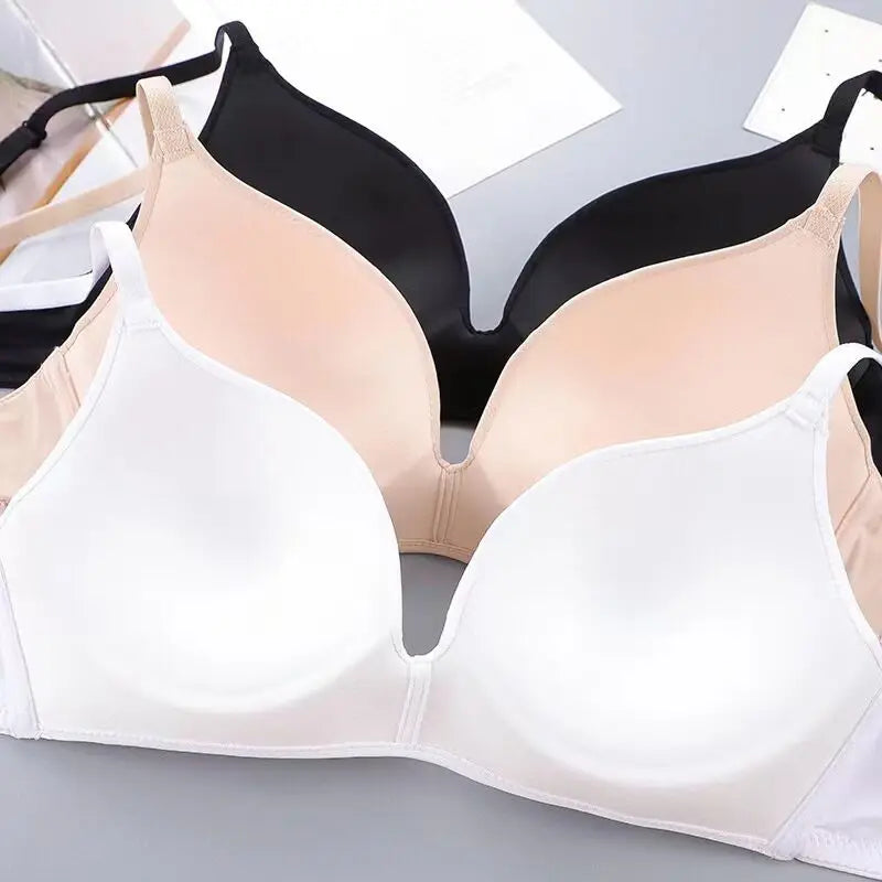 Seamless Push Up Bras Comfort Wireless Underwear Women's Breathable