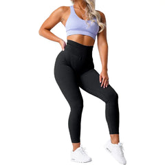 Speckled Scrunch Seamless Leggings Women Soft Workout Tights Fitness Outfits