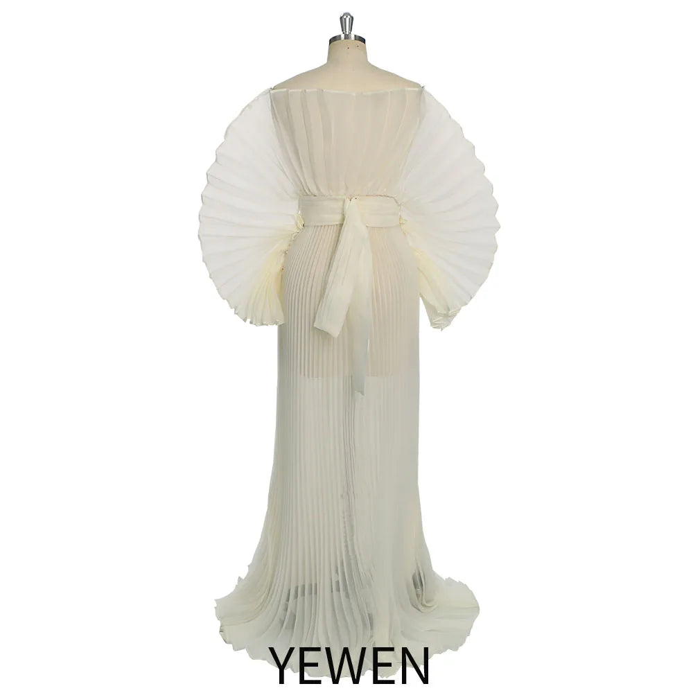 Homecoming Dresses: Organza Pleated Formal Dress Photography Photo Shoot Dress