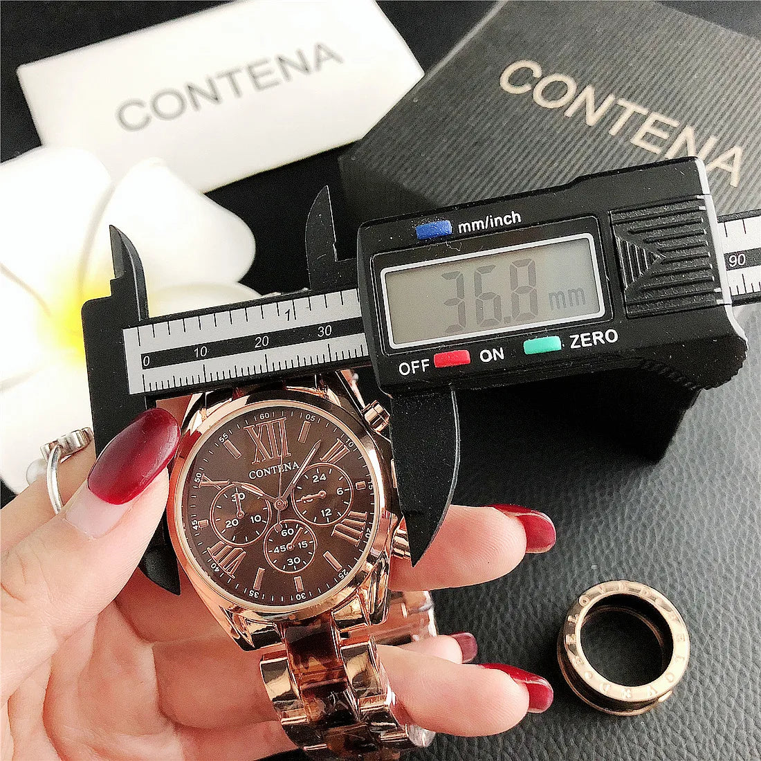 New Creative Watch Women Watches Luxury Rose Gold Quartz Ladies Watches Stainless Steel Bracelets Wristwatches Reloj Mujer