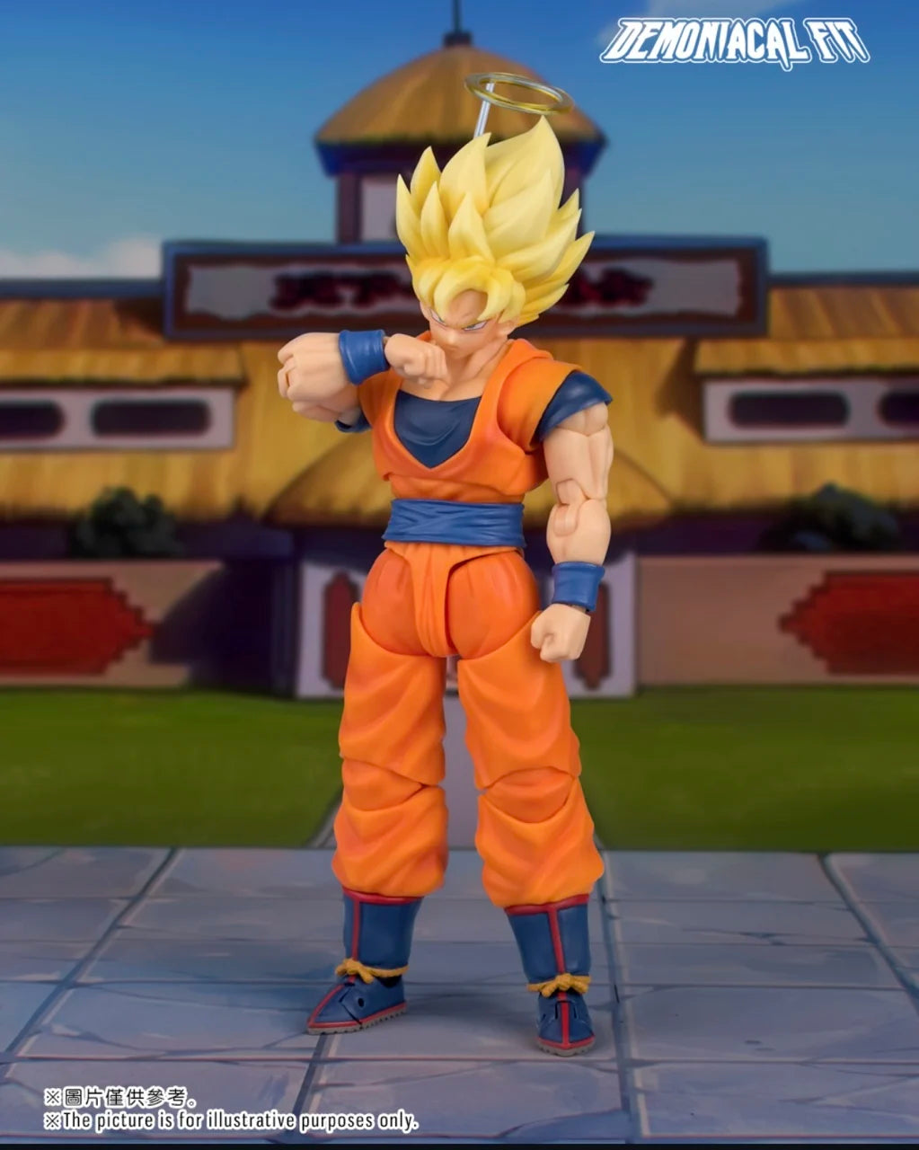 Demoniacal Fit Son Goku Figure Dragon Ball Z SHF Goku Figurine Martialist Forever Return From Beyond Action Figures Model Toys