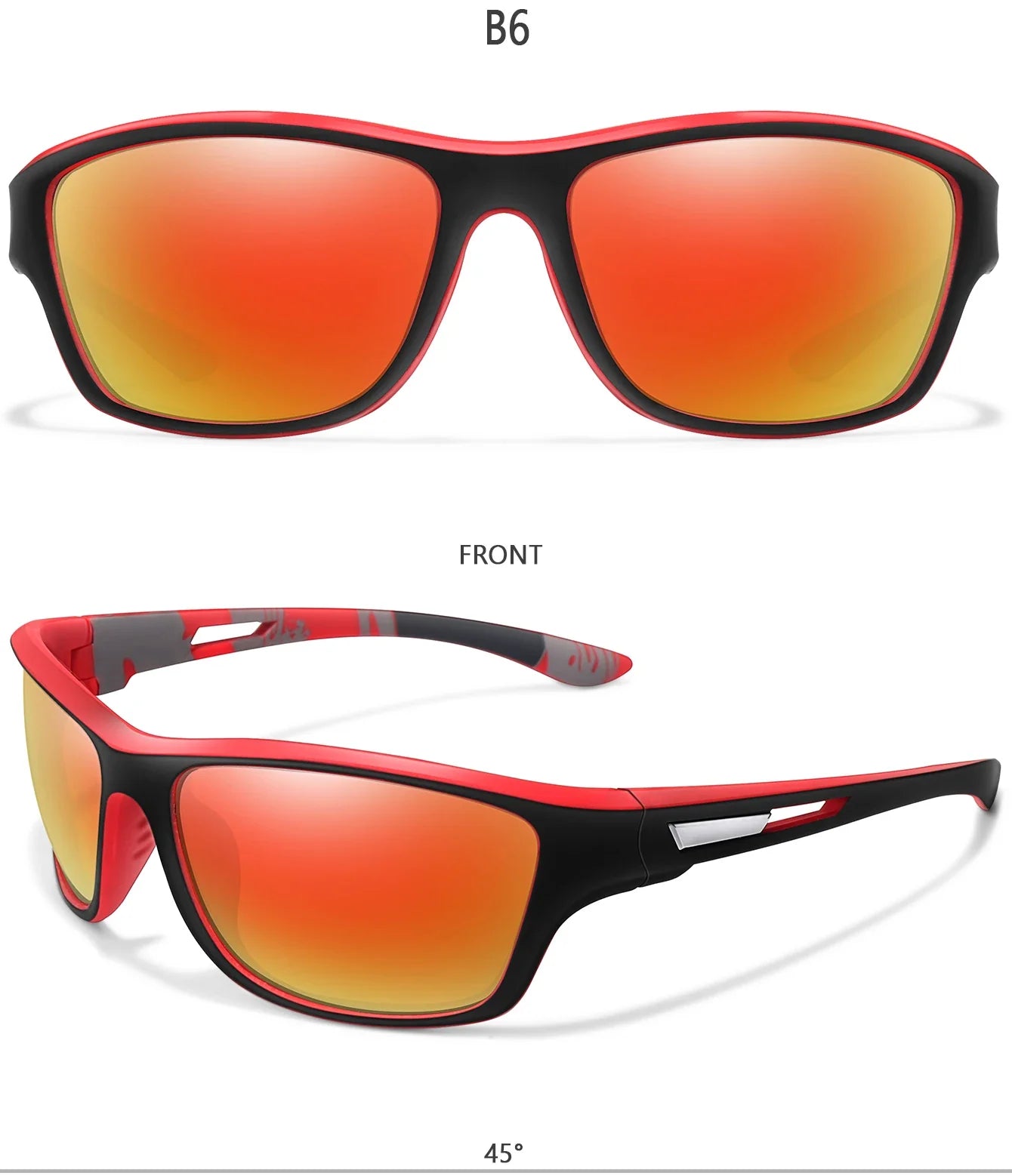 Polarized Fishing Sunglasses Female Male Outdoor Sports Driving Hiking Goggles Road Cycling Anti-glare UV400 Eyewear