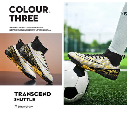 Men Outdoor FG/TF Football Boots Futsal Professional Unisex Soccer Shoes