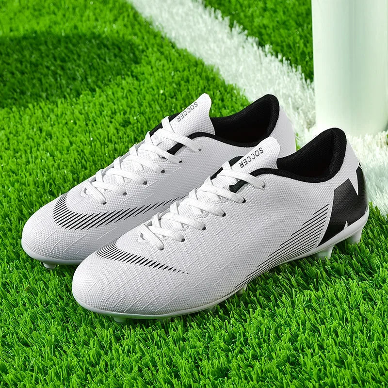 Soccer Shoes Society Grass Indoor Sports Fast Football Field Boots Futsal Non Slip